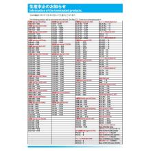 廃止品番リスト