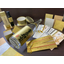 Luxury gold and silver paper for gifts