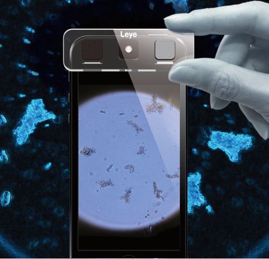 スマートフォン顕微鏡『Leye』
