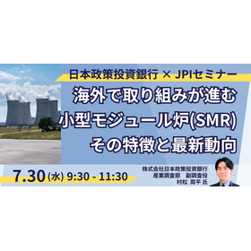 [Seminar] Characteristics and Latest Trends of Small Modular Reactors (SMR) Advancing Overseas product image