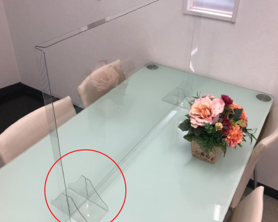 デスクウォール透明