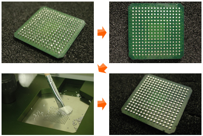 BGAリワーク・リボール対応【事例紹介】