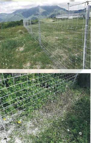 シカ・イノシシ・サル侵入防止フェンス　Protect Fence