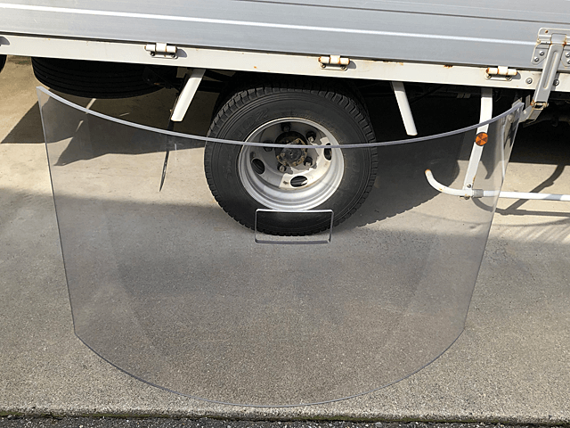 【加工事例】医療機器用カバー(PC 厚み15 R曲げ加工品)