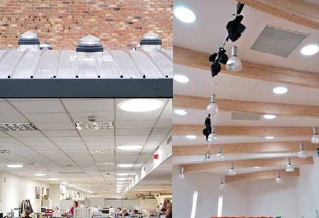 雨天時でも高い効果を発揮！自然光システム『Sunpipe』