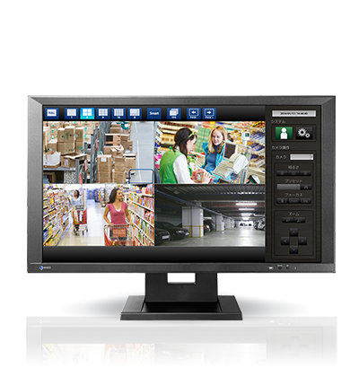23インチ、46インチセキュリティ用IPモニター