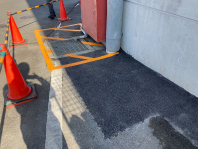 【営繕工事事例】アスファルト舗装