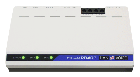 VoIP機器『LANdeVOICE4シリーズ』