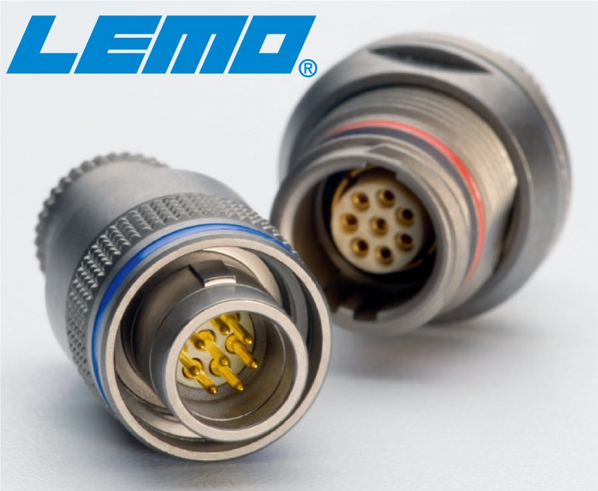 LEMO 高電圧ストレートプラグ