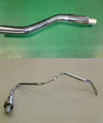 ゴムホース用マンドレルの手曲げ加工サービス