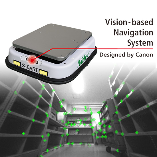 Walkerというパソコン型の乗り物です。特殊なセンシング技術の乗り物