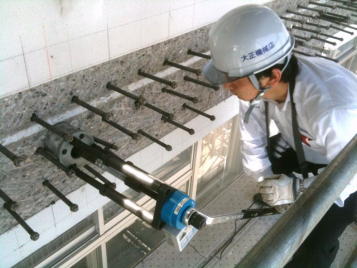 有限会社大正機械店『アンカーボルト引抜試験』のご案内