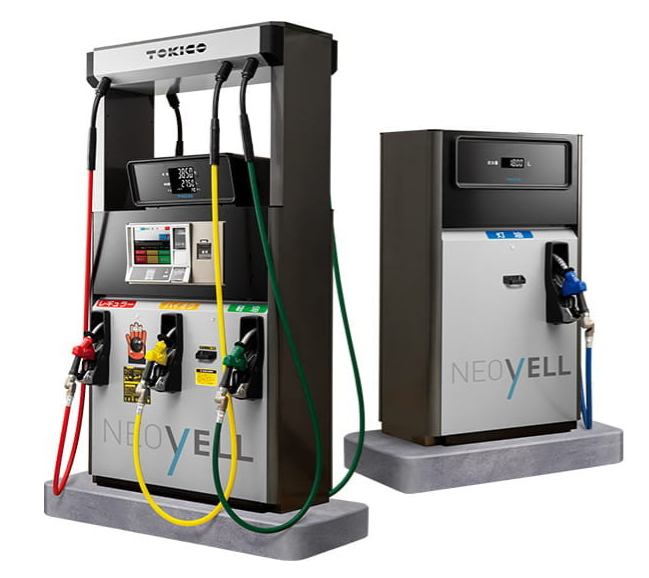 ガソリン計量機『NEOYELLシリーズ』