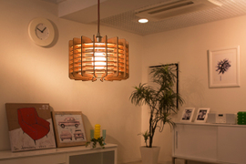 木製照明器具『ペンダントライト』