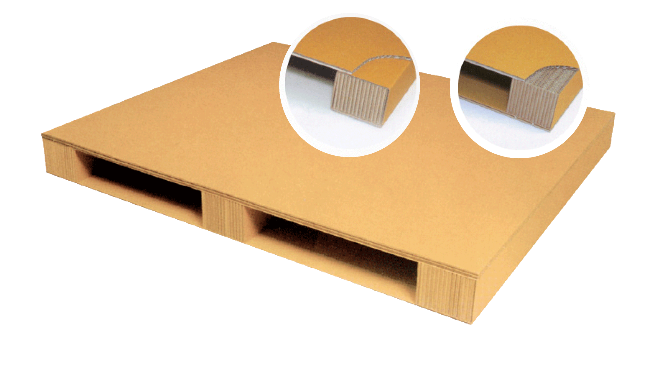 2024年問題を解決　選ぶなら強化段ボール製『ナビパレット』