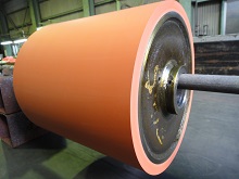 ホットスタンプ（熱転写）用シリコンゴムローラー