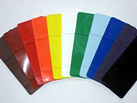 黒以外のゴムの精練「カラーコンパウンド」