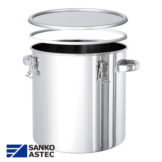 CTH-PTFE PTFEガスケット・クリップ密閉容器