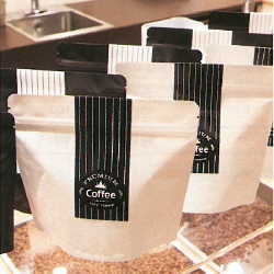 袋『インナーバルブ付スタンドチャック袋』