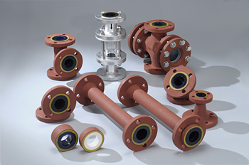 ガラスライニング配管材『ヂーエル(GL)』