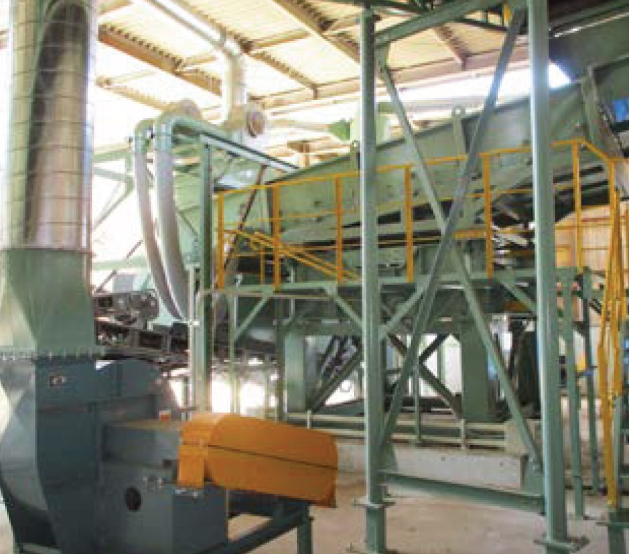 木材チップ複合選別機『SWSシリーズ』