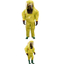 Chemical protective suit "RESPIREX(TM)"