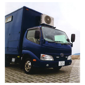 ブライダルフォト・野外ロケの支度部屋に「高級移動空間アテナリー」