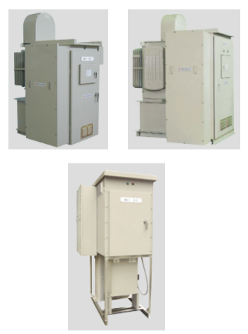 工事が容易で、据付面積が小さい『ユニット型コンデンサ設備』　