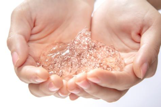 オールインワンジェルOEM　※美容成分を粒内に閉じ込める独自技術