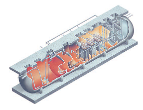 給食センター専用廃水処理ユニット『FKM』　※膜処理