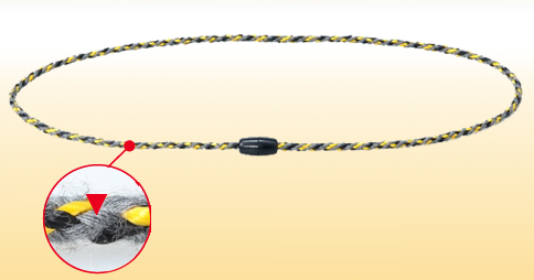 静電気除去ネックレス　「ガーディアンパワーネック」