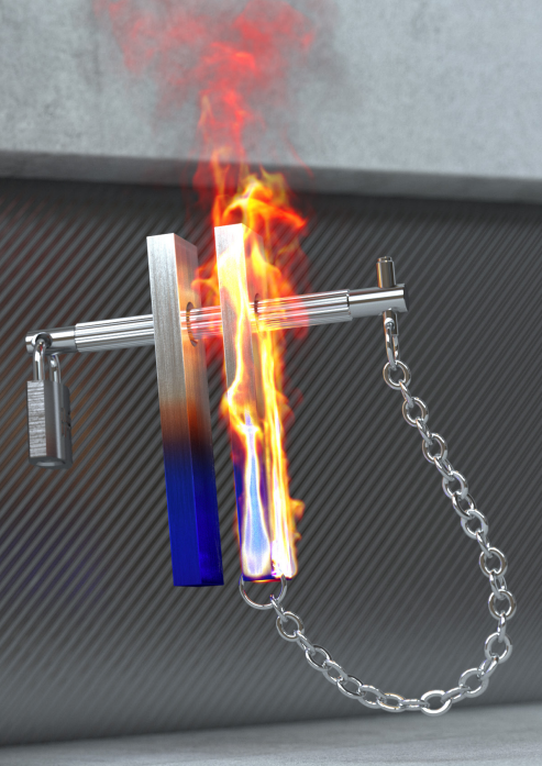 ＢＵＲＮＴＳＴＥＥＬ色　ＢＵＳＴＥＲ＋ＰＵＮＣＨ　バスターパンチ