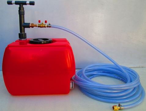 ポンプ『上層階給水手動装置 50L』