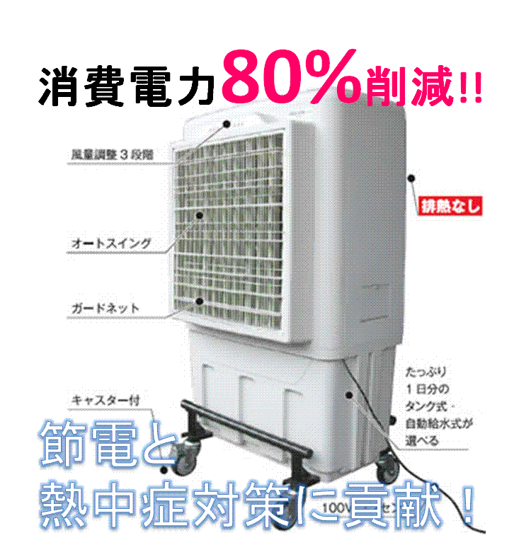 鎌倉製作所 AQUA COOL mini AQC-500M3 NEW】省電力 気化放熱式涼風装置 アクアクールミニ | 鎌倉製作所