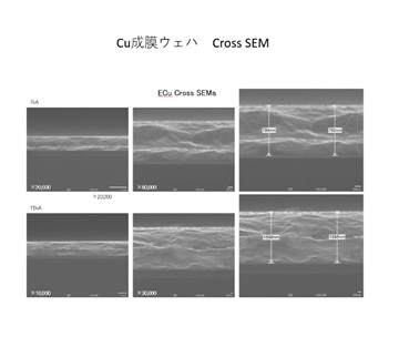 【CMP用テストウエハ】Ecu ブランケットウェハ