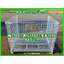 Used mesh pallet, width 1300 × depth 1100 × height 1050.