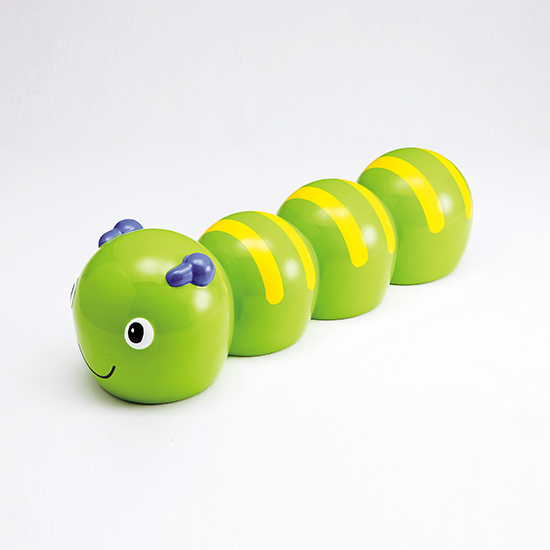 幼児・乳幼児向け遊具 ベンチスツール イモムシ MR-79826