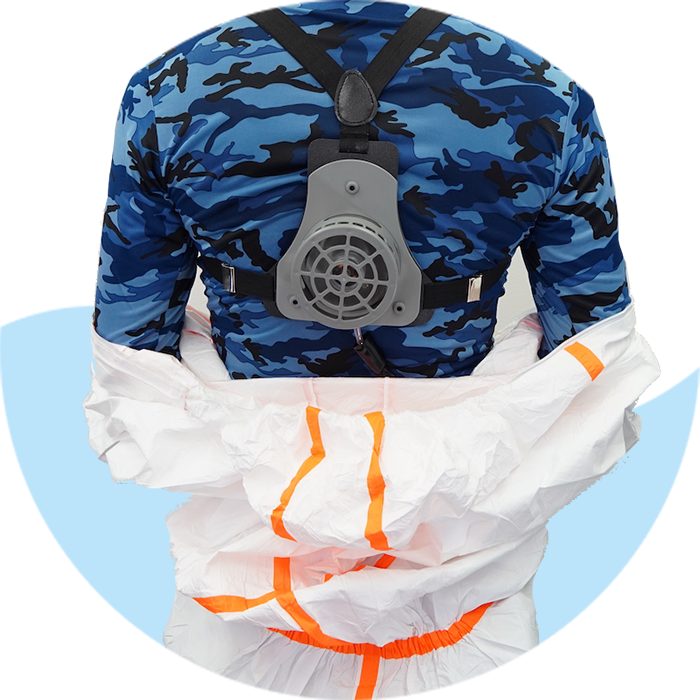 工場現場や建設現場の熱中症対策に！重ね着も可能な空調作業・防護服