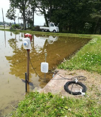 電池駆動ワイヤレス水位スイッチ