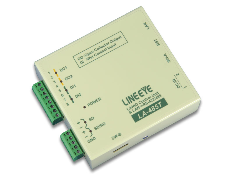 LA-485T LAN接続IO+シリアル通信変換