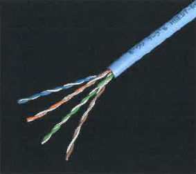 日本製線　cat5e UTPケーブル　防鼠 日本製線 Cat5e U/UTP 防鼠 0.5-4P NSEDT-RP 300M ※お色選択可能