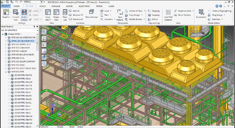 Aveva E3d Structural Design 601x450