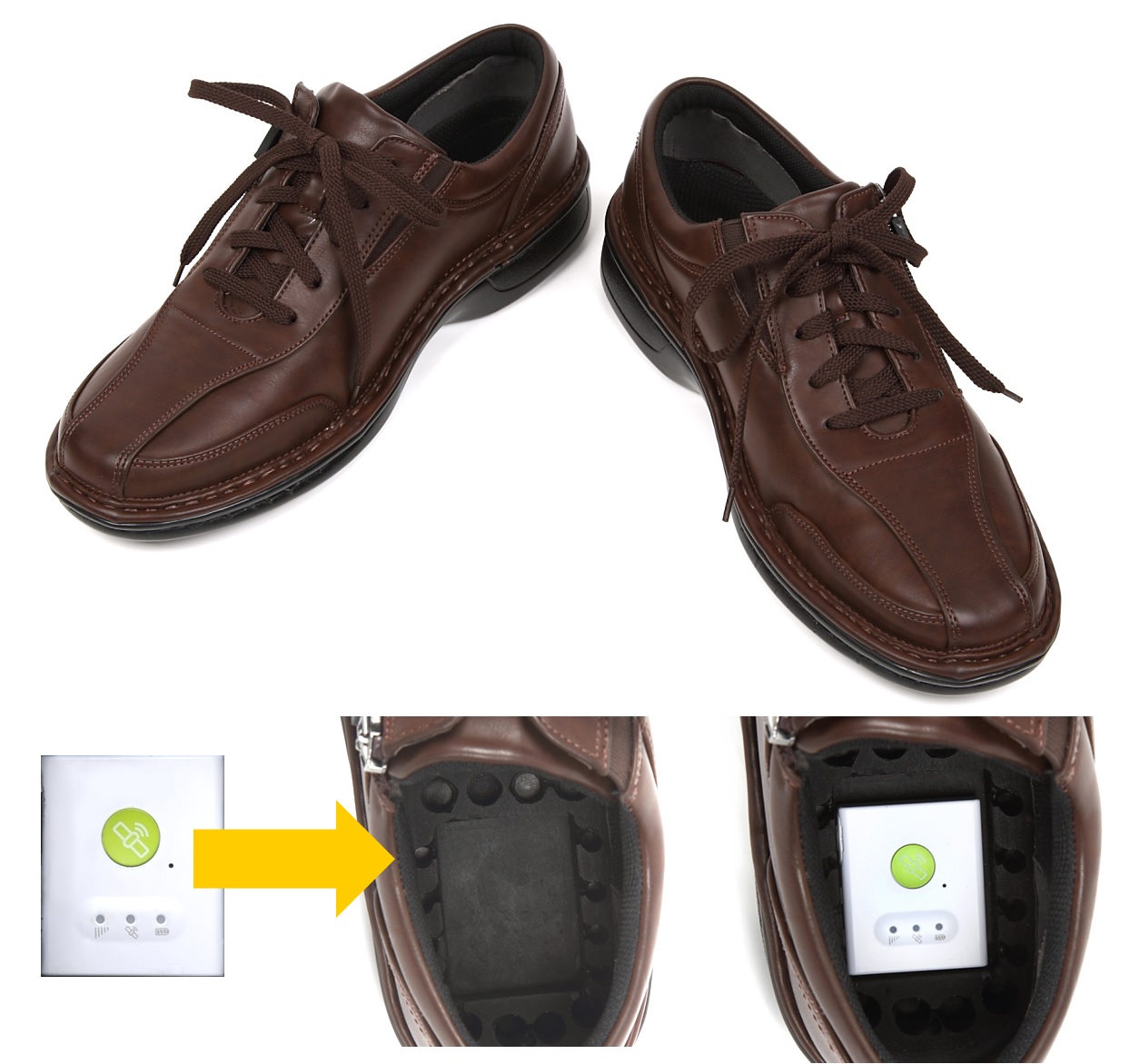 GPS機器内蔵可能靴 うららかGPSウォークZ トレイル | イプロスものづくり