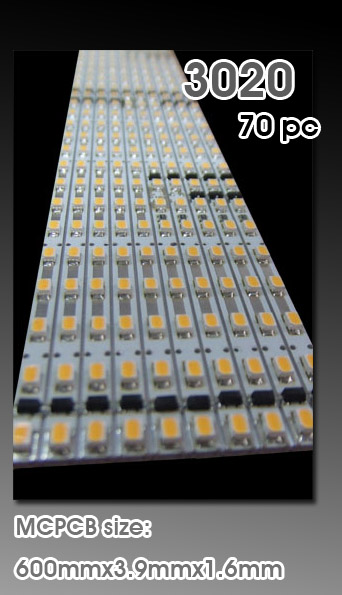 600mmx4mm 3020 LED MCPCB Strip SensLite Corporation | イプロスものづくり