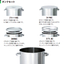 Lid for stainless steel container