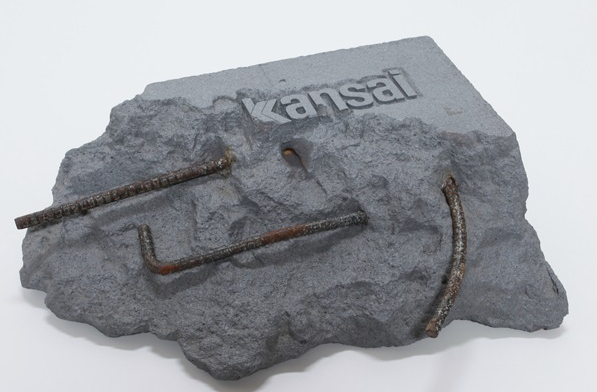 【硬質ウレタン製作事例】コンクリート塊 質感