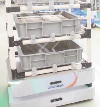 製造現場向けAMR（自律走行搬送ロボット）『AspinaAMR』