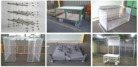 【様々な用途に合わせたオリジナル台車作成のご提案】