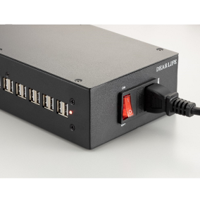 非常用電源 20ポート セルフパワーUSBHUB 200W LB-20HUB ライノプロダクツ 同時充電 20ポートセルフパワーUSB HUB『LB-20HUB』 | 丸紅エネブル - Powered