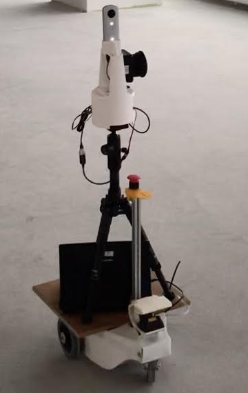 『自律走行ロボット搭載型3D空間デジタイザー』